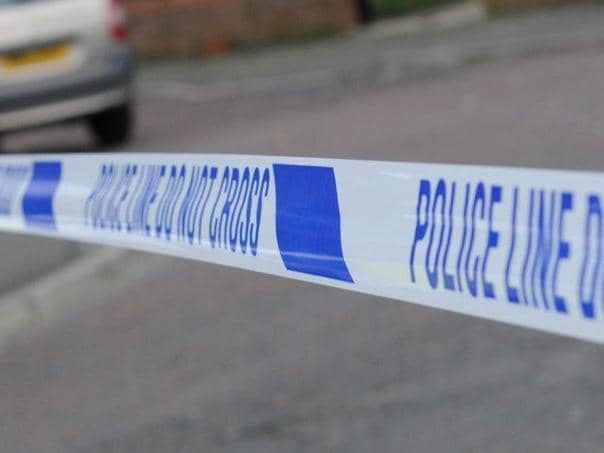 A Vauxhall Corsa and a Range Rover Evoque collided in Southport Road, leaving a man with "serious injuries".