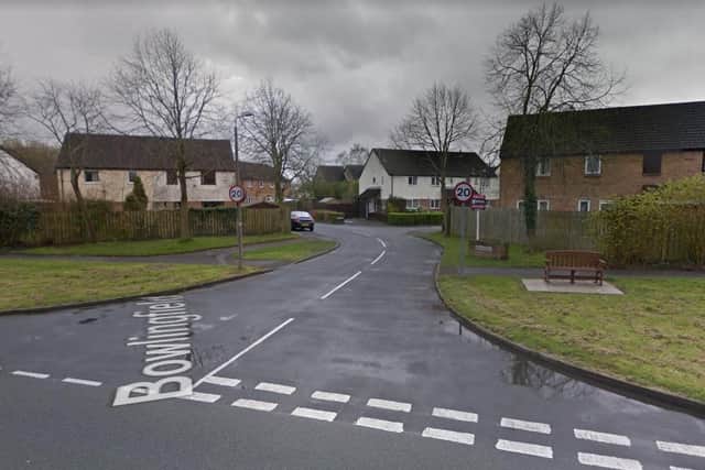 The shooting happened in Bowlingfield, Ingol, Preston at around 11.10pm last night. Pic: Google