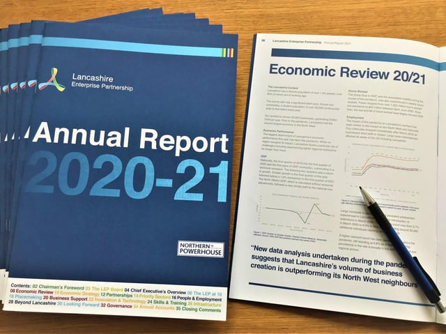 The Lancashire Enterprise Partnership's 2020/2021 report hails the resilience of county businesses
