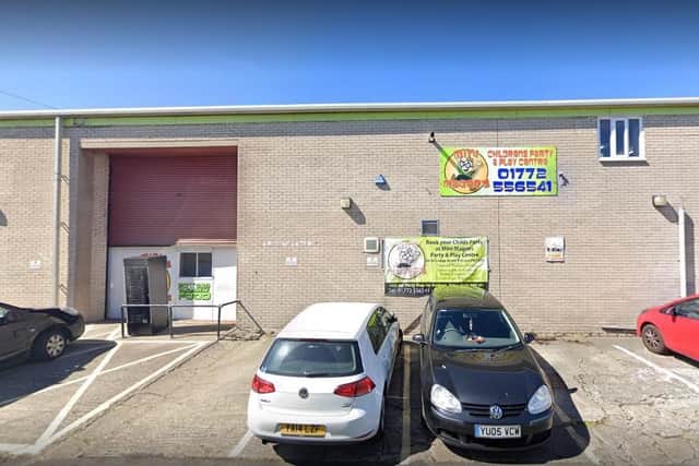 Mini's Party and Play Centre in Lodge Street, off Guild Way, was flooded yesterday and will remain closed today (Tuesday, July 13) whilst cleaning takes place. Pic: Google