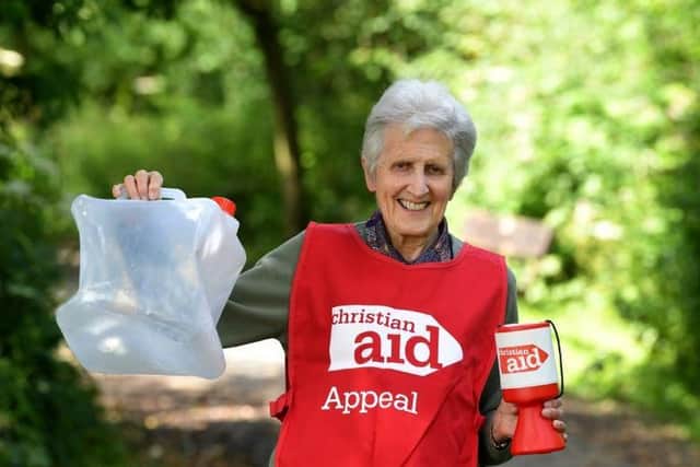 77-year-old Cath is walking 105 miles over the next month