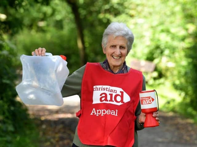 77-year-old Cath is walking 105 miles over the next month