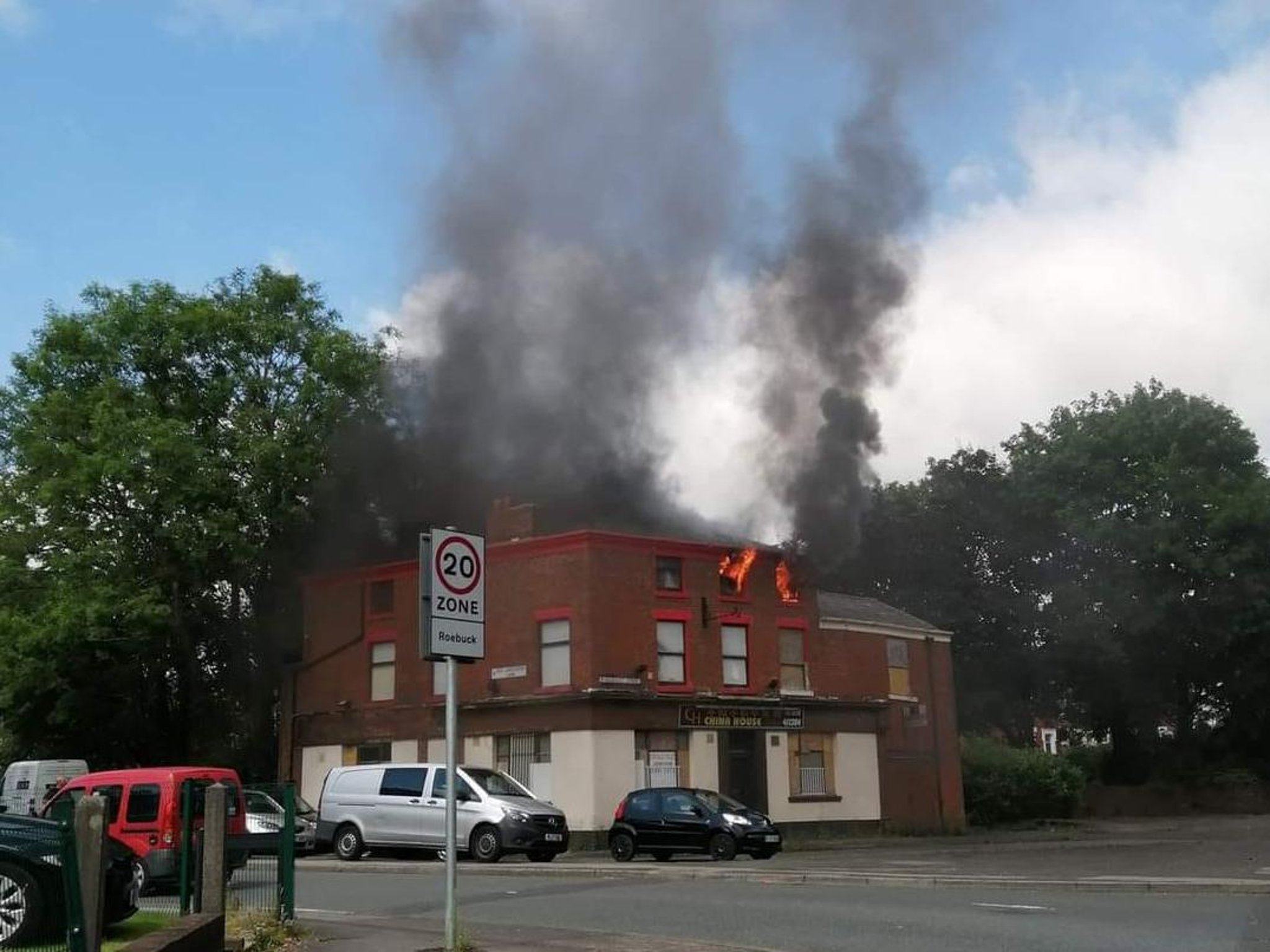 Fire Breaks Out At Abandoned Preston Restaurant Lancashire Evening Post