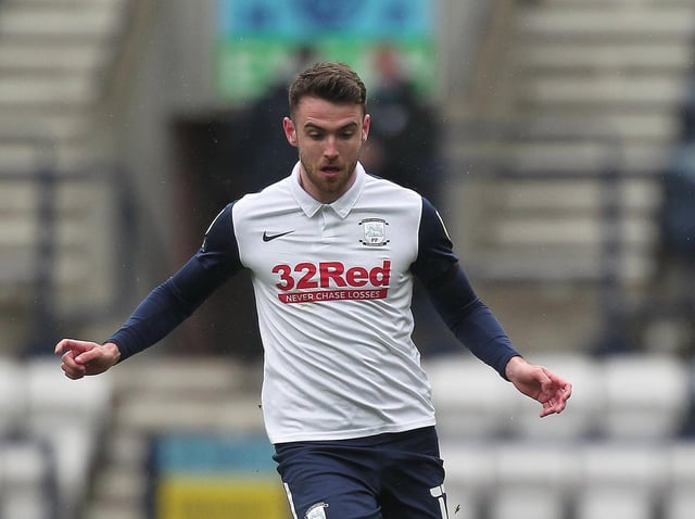 Ben Whiteman scored Preston North End's goal against St Johnstone