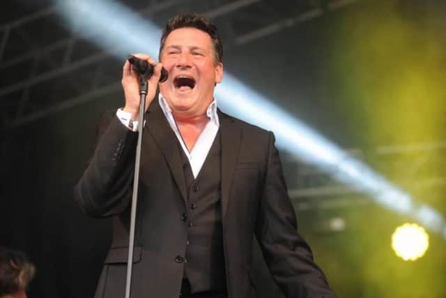 Spandau Ballet frontman Tony Hadley was lined up for last year's Music in the Park event which was sadly cancelled due to Covid.