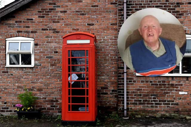 Eric Dewhurst used the phone box opposite his home on Pompian Brow in Bretherton whenever he wanted to call someone