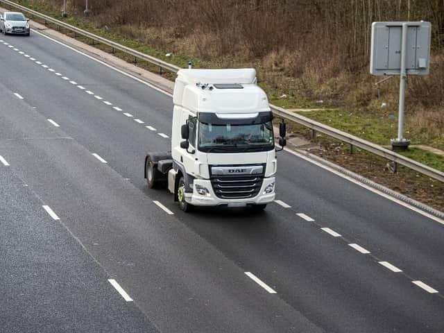 One of Highways England’s three Operation Tramline ‘supercabs’.