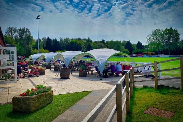 The popular Terrace Bar at Preston Grasshoppers Rugby Club in Fulwood has closed for a week after a staff member tested positive for Covid-19. Pic: Preston Grasshopers