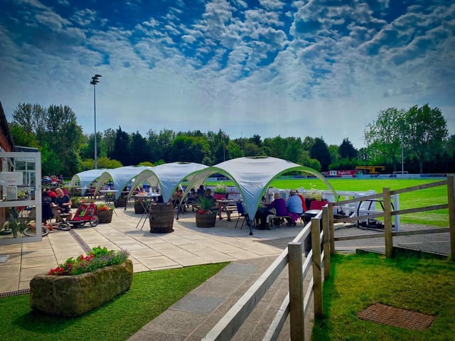 The popular Terrace Bar at Preston Grasshoppers Rugby Club in Fulwood has closed for a week after a staff member tested positive for Covid-19. Pic: Preston Grasshopers