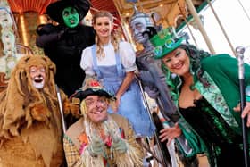 Tom Rolfe Productions presents the cast of the Wizard of Oz at North Pier