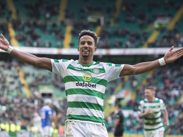 Preston North End winger Scott Sinclair in his Celtic days