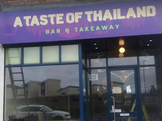 Taste of Thailand in Barnes Wallis Way, Buckshaw Village has closed until Friday, July 23 whilst staff self-isolate after being pinged by NHS Test and Trace. Pic: Google