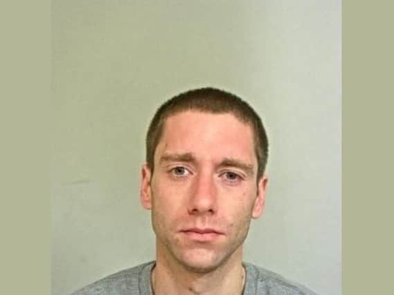 Nicholas Powis, 31, of Hawkins Close, Preston, was sentenced at Preston Magistrates’ Court yesterday (Thursday, July 15) after pleading guilty to committing two burglaries in the city in June. Pic: Lancashire Police