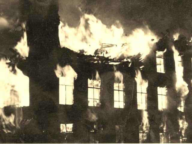 Blazing cotton mills were all too common