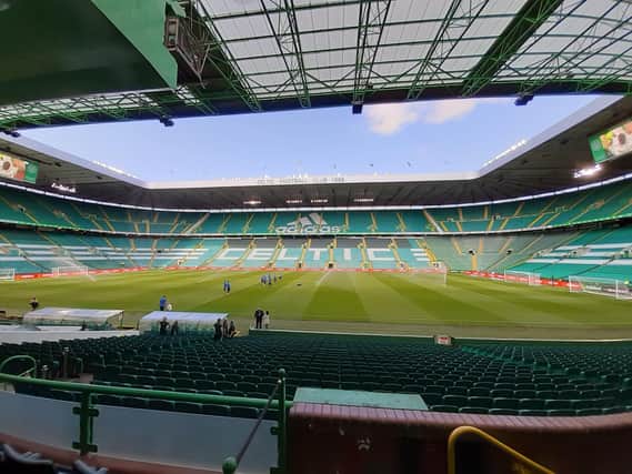 Celtic's Glasgow home.