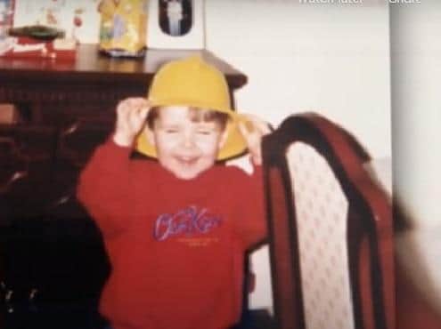 Adam when he was younger