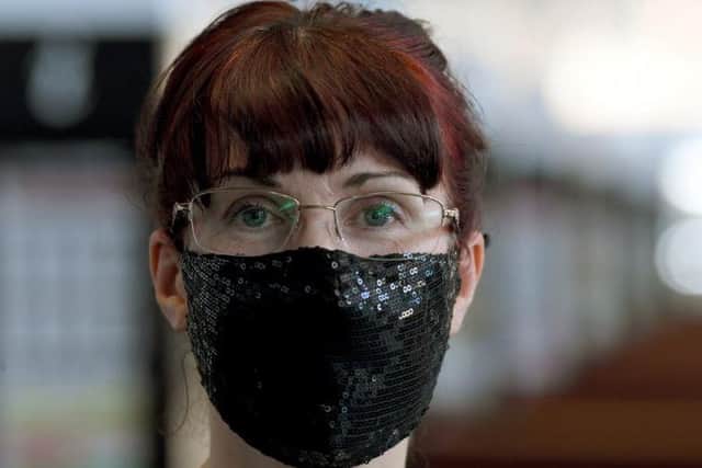 Sarah Walmsley, 48, relies on buses to commute to Preston. She said mask-wearing should 'become the norm' to protect people from the virus