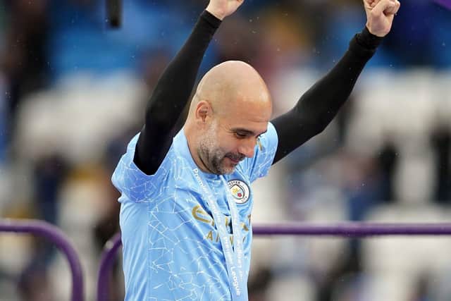 Manchester City manager Pep Guardiola