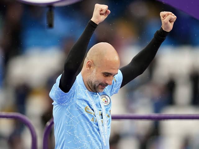 Manchester City manager Pep Guardiola
