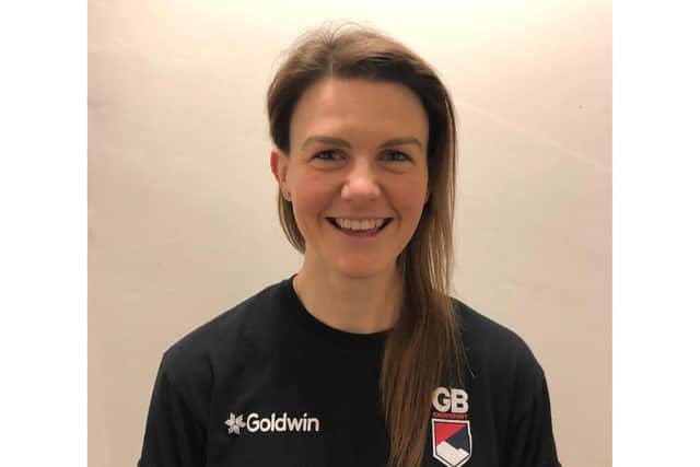 Jo Ryding from Bretherton, a GB Snowsport Para Alpine performance coach