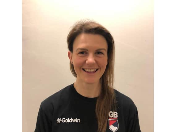Jo Ryding from Bretherton, a GB Snowsport Para Alpine performance coach
