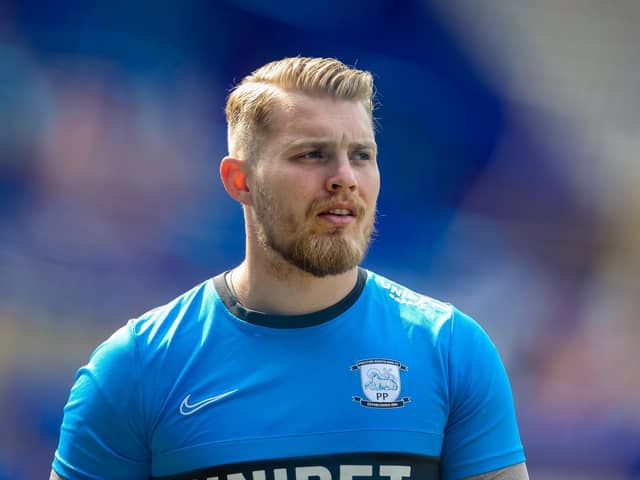 Preston North End goalkeeper Connor Ripley