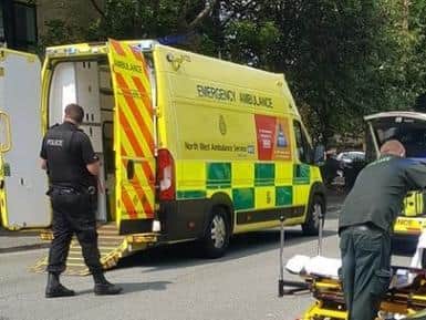 The 10-year-old boy was struck at around 12.20pm in Brook Street, near the junction with Stanhope Street in Plungington