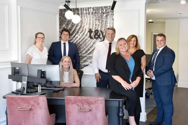 The Tenet&You team in the new office in Fulwood, Preston