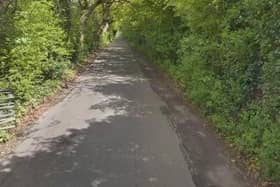 Nell Lane, Cuerden. From Google Streetview.