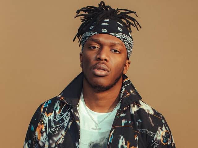 Blackpool Illuminations Switch On performer KSI