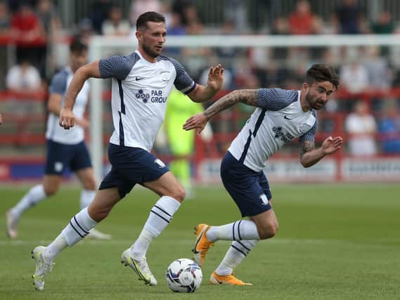 Captain Alan Browne on his return to action, alongside Sean Maguire.