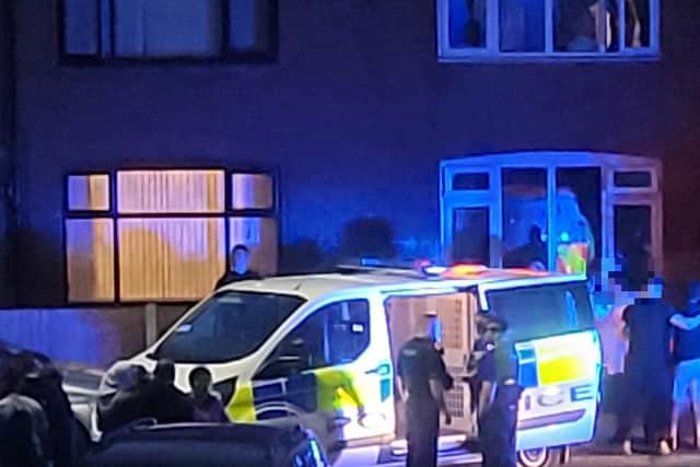 Six people were arrested following an armed street fight in Acregate Lane, Preston