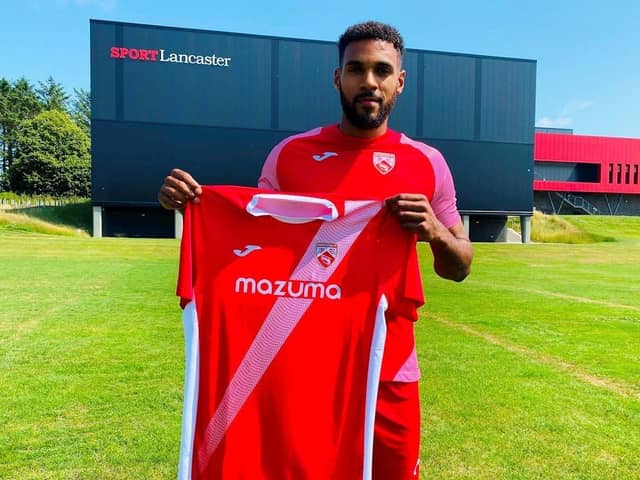 New Morecambe signing Jonah Ayunga Picture: Morecambe FC