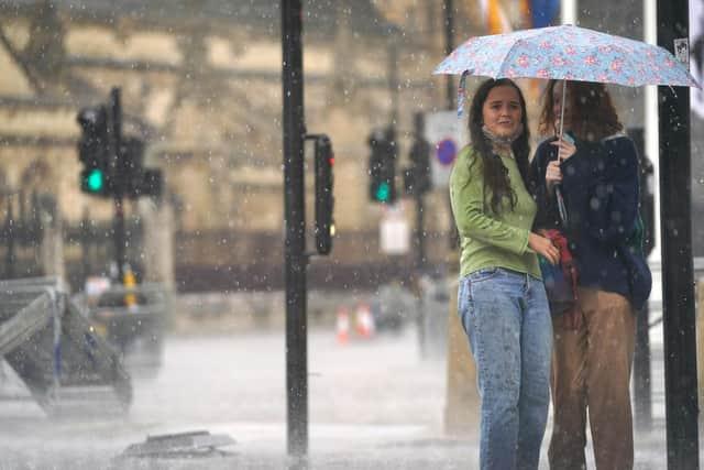 The Met Office has issued yellow weather warnings for northern England