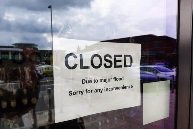 Businesses including Reel Cinemas and Sports Direct were forced to evacuate