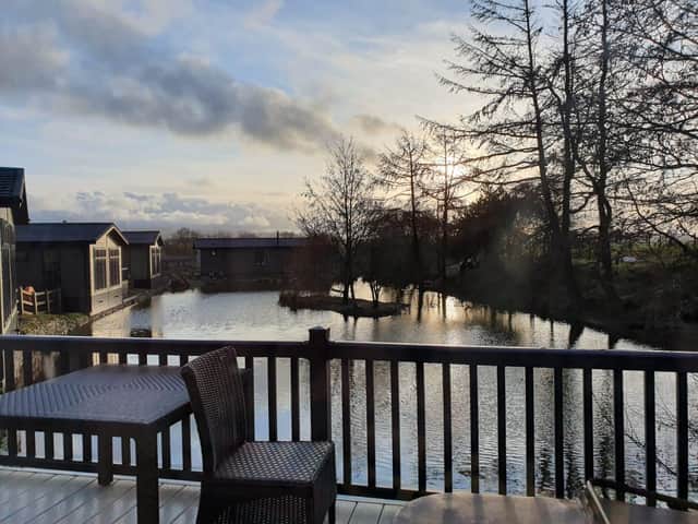 The view from the hot tub, Lake District-style