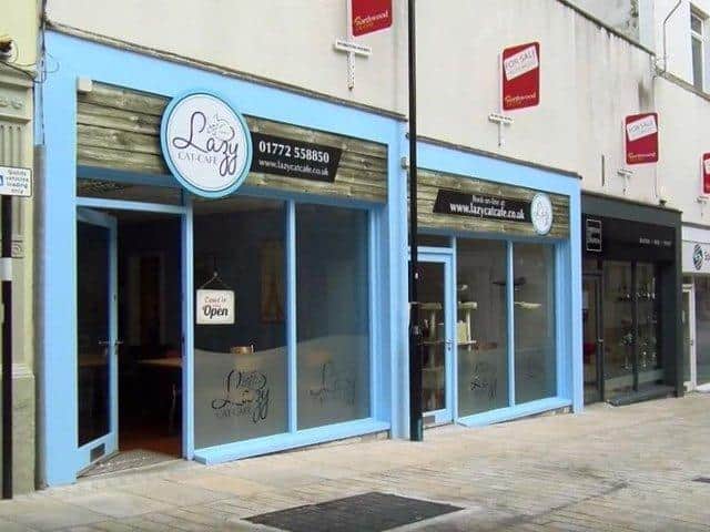 The Lazy Cat Café in Cannon Street has closed its door permanently.