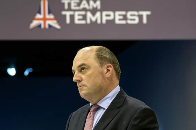 Defence Secretary Ben Wallace at BAE Systems Warton