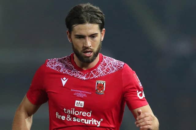 Harry Cardwell hit a hat-trick