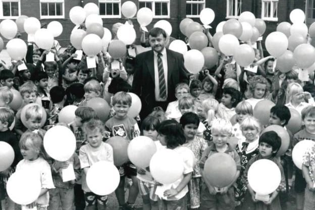 Lawefield Lane School. Reopening of building. Published in the Wakefield Express 5.8.1994.