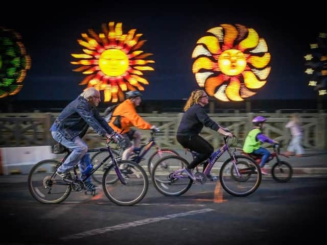 Ride the Lights Blackpool returns for 2021 pictures Martin Bostock