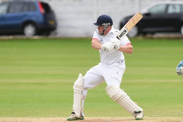 Verno Carus batsman Ian Dunn scored 74 against Preston
