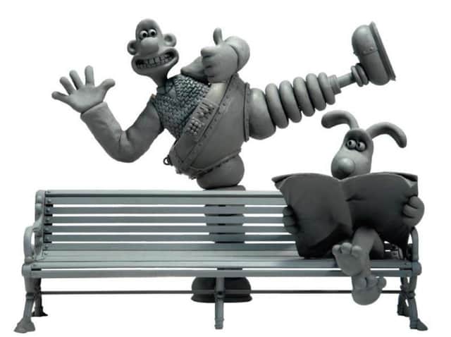 How the Wallace and Gromit statue will look.