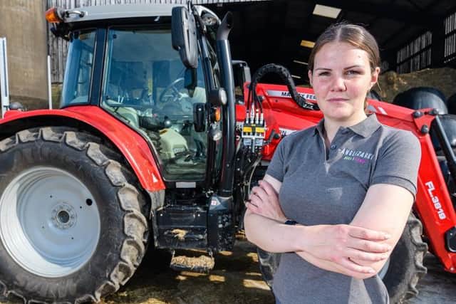 Helen Drinkall had a tractor stolen from her farm causing £12,000 worth of repair work