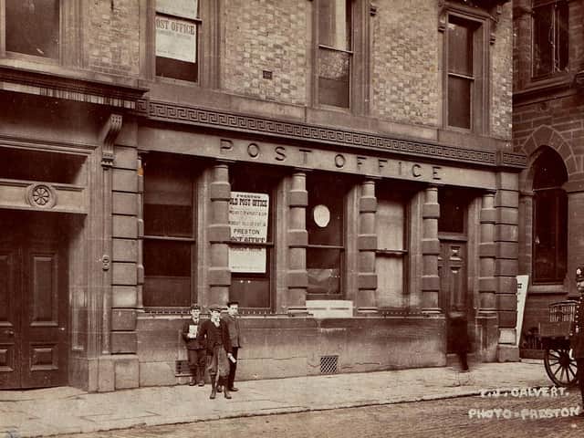 The Post Office operated from Fishergate in 1870