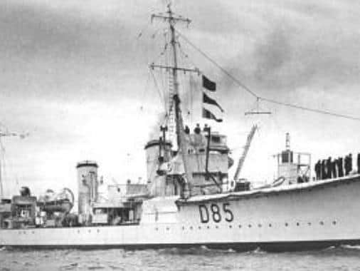 The Shikari, the vessel on which Edith escaped to Britain