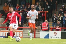 Aaron Wildig is a doubt for Morecambe's match at Ipswich Town tomorrow