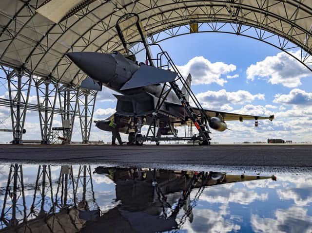 The Typhoon is built in Lancashire