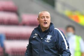 Preston North End head coach Frankie McAvoy