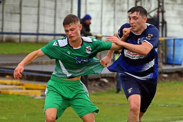 Action from Charnock’s FA Cup victory (Steven Taylor Photography)